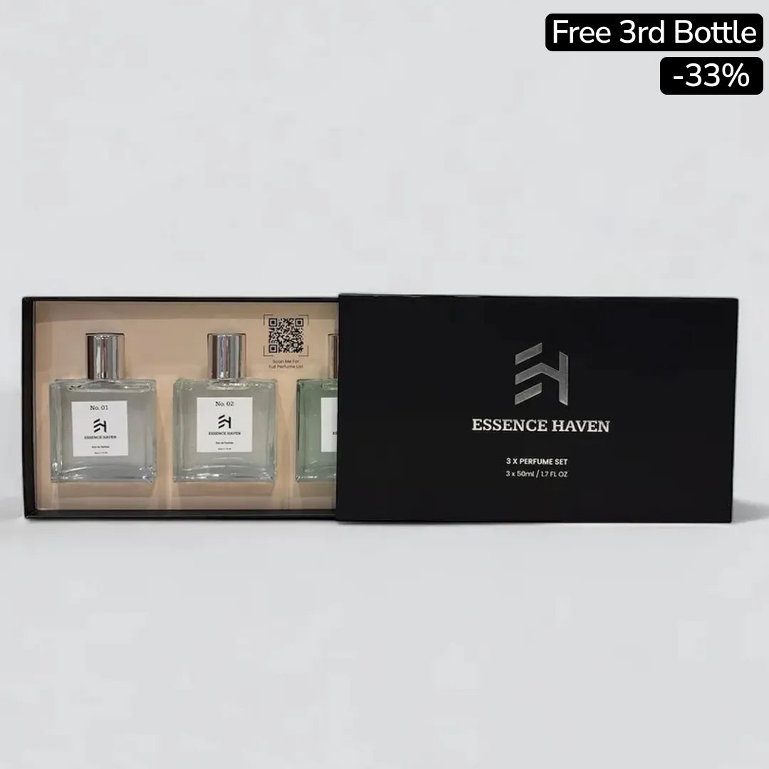 3x 50ml Perfume Set - Buy 2 Get 1 Free