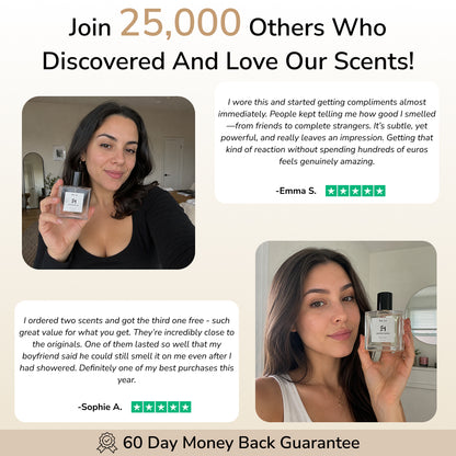 3x 50ml Women’s Perfume Set - Buy 2 Get 1 Free